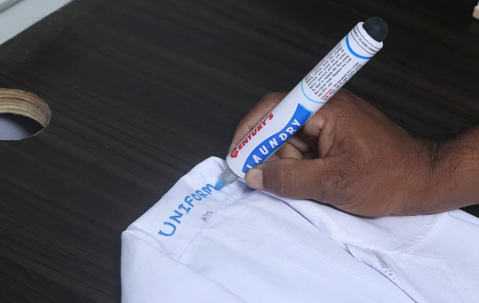 Century's Laundry Pen in use